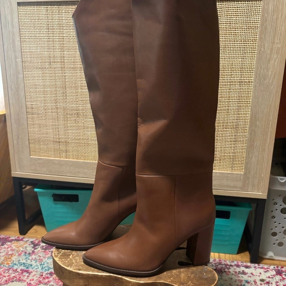 Steve Madden Bixby Pointed Toe Knee High Boot